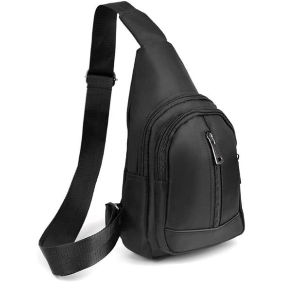 Bags Westend Crossbody Nylon Sling Bag Backpack With Adjustable Strap